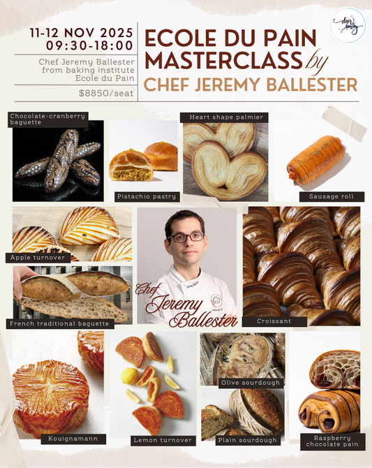 Ecole du Pain Bread & Pastry Masterclass by Chef Jeremy Ballester