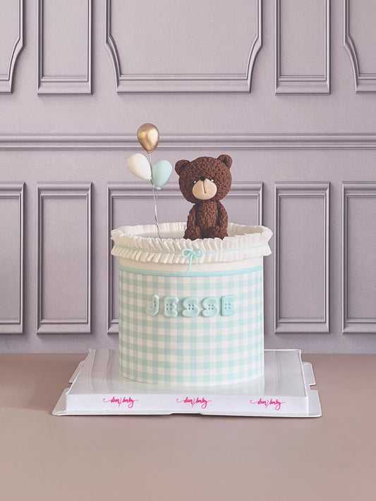 Animal Checkered Cake