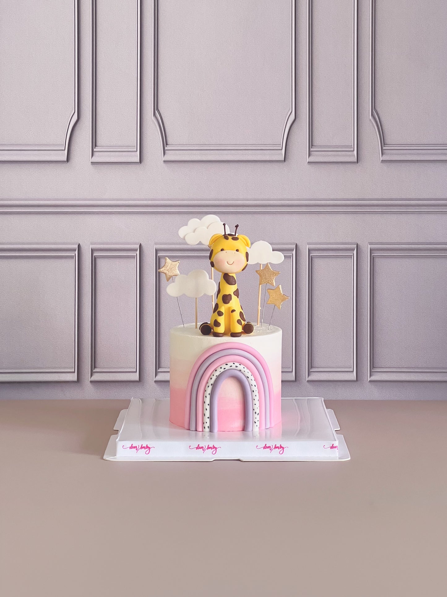Animal Rainbow Cake
