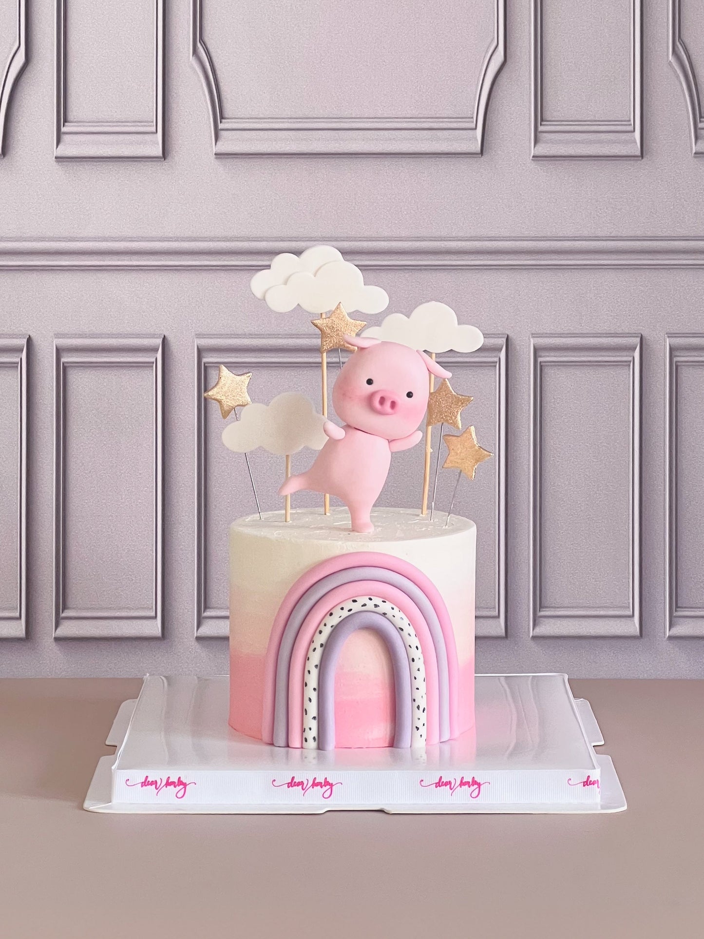 Animal Rainbow Cake