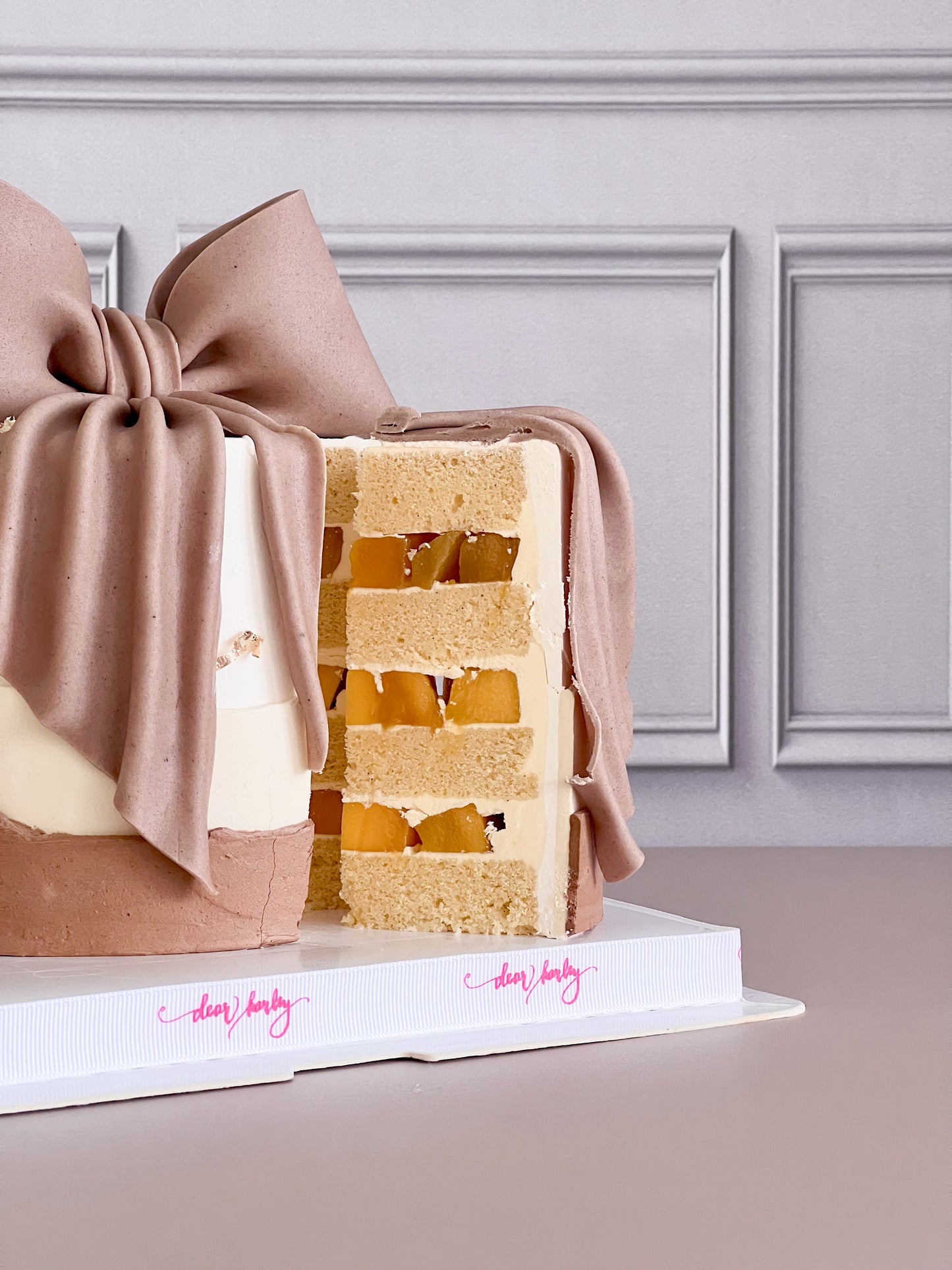 Ribbon Bow Cake