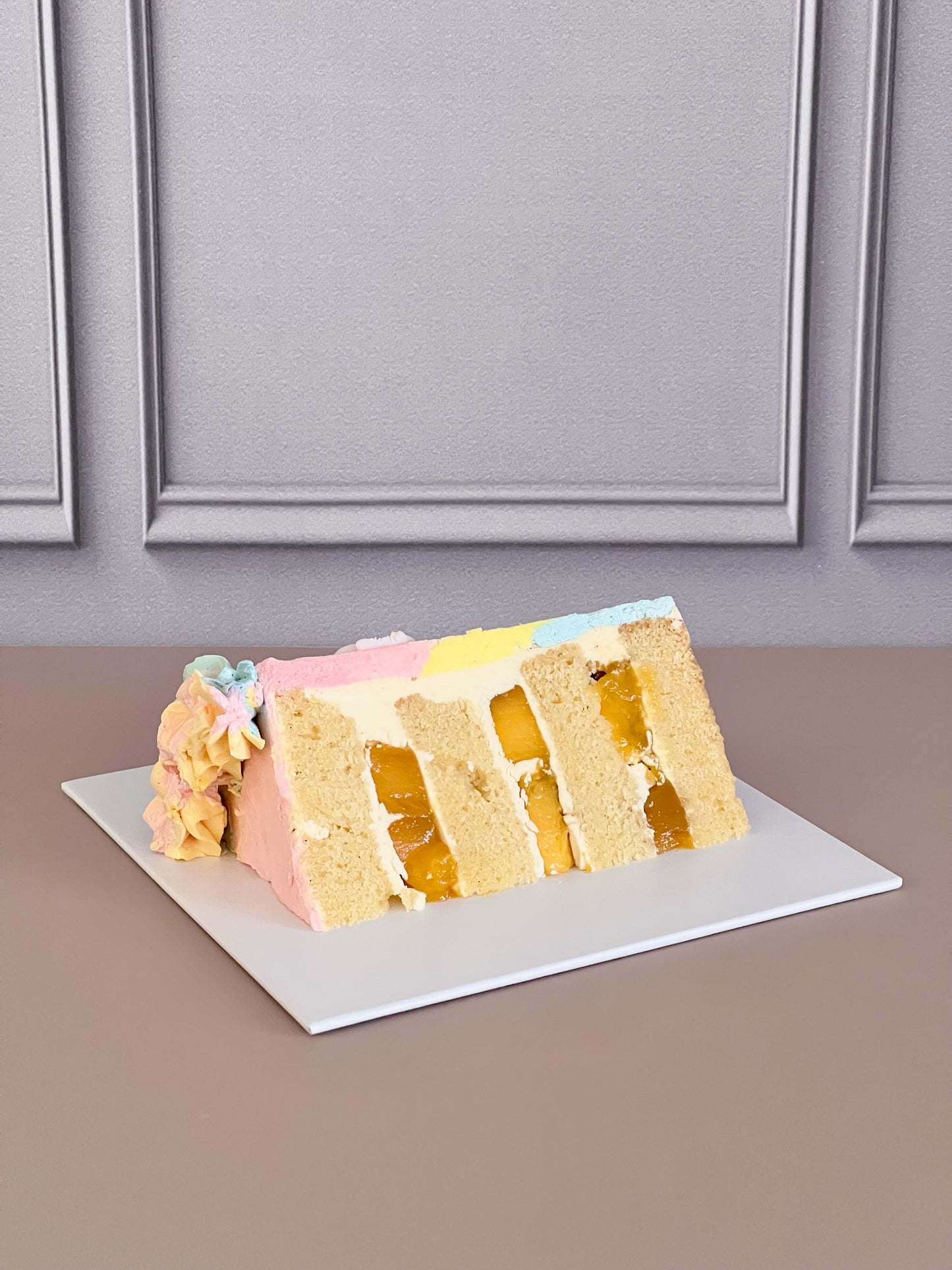Animal Rainbow Cake