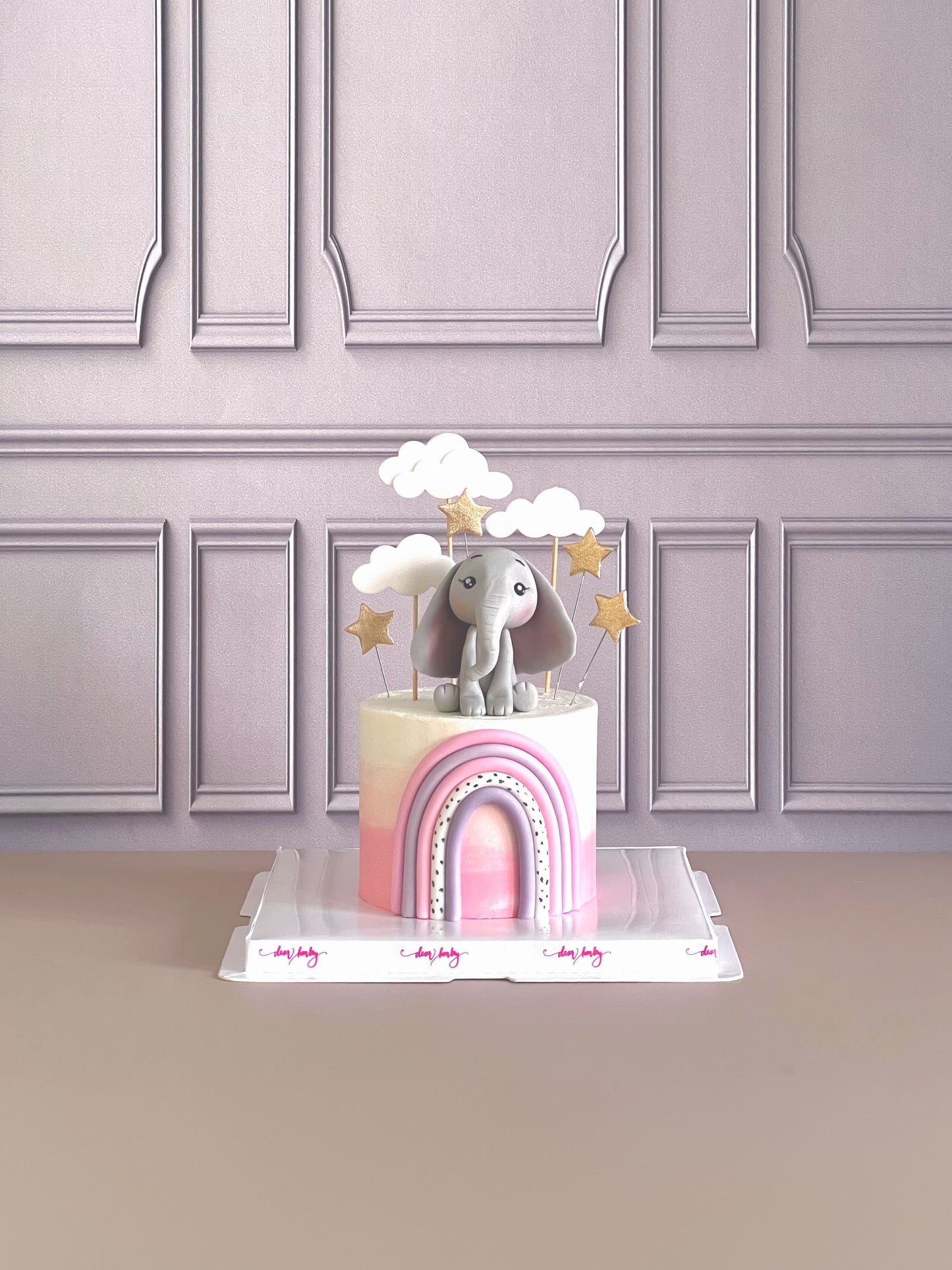 Animal Rainbow Cake